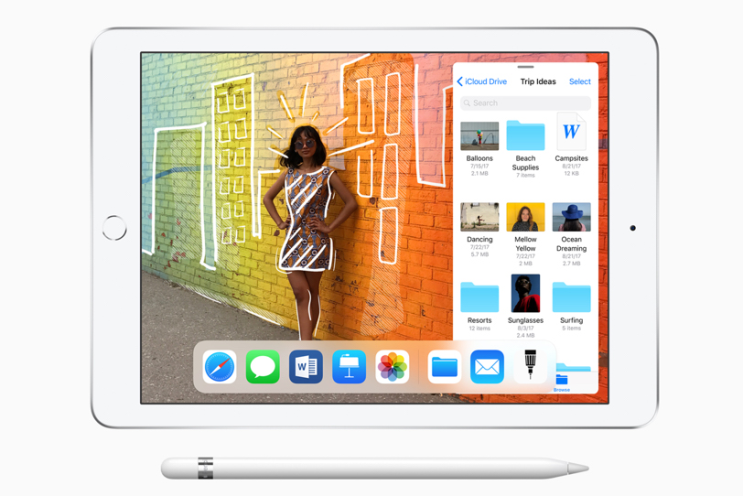 אפל מציגה את iPad 9.7 2018 עם תמיכה ב-Apple Pencil